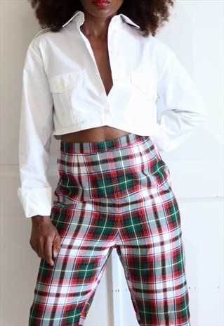 Check pattern shorts