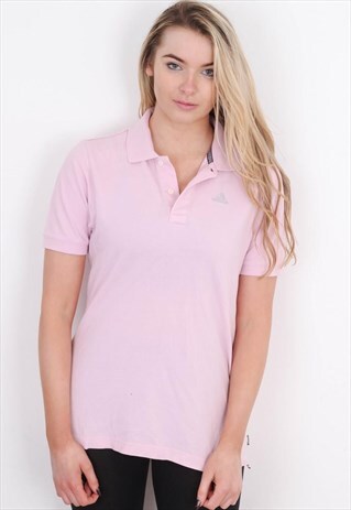ADIDAS VINTAGE ADIDAS POLO T SHIRT CGBTA26