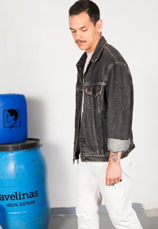 VINTAGE 80S ORIGINAL LEVI'S DENIM JACKET / 0220