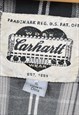 VINTAGE CARHARTT WORKWEAR JACKET BLANKET LINED BLACK XL