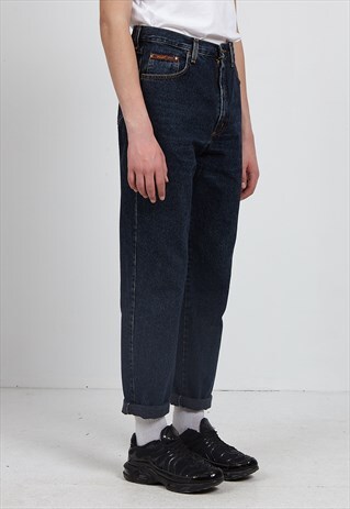 VINTAGE NAVY WRANGLER DENIM JEANS