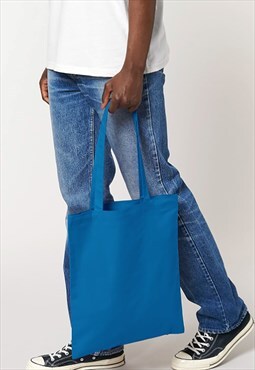 54 Floral Essential Shoulder Tote Bag - Royal Blue
