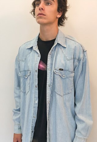 VINTAGE 90'S DENIM SHIRT