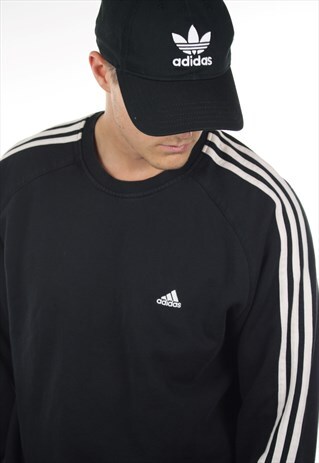 VINTAGE ADIDAS SMALL LOGO SWEATSHIRT JUMPER