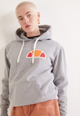 VINTAGE ELLESSE HOODIE GREY