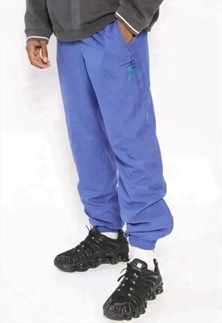 VINTAGE ADIDAS OPEN TENNIS TRACK BOTTOMS PURPLE