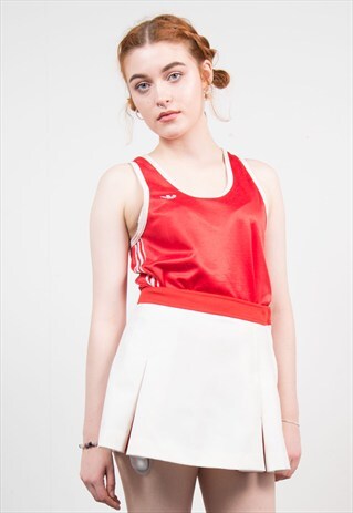 VINTAGE 90'S WHITE PLEATED TENNIS SKIRT