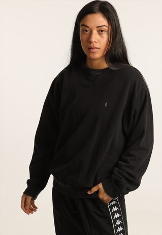 VINTAGE NAUTICA EMBROIDERED LOGO SWEATSHIRT