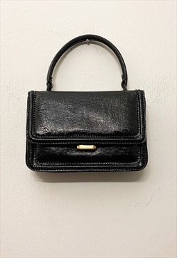 VINTAGE 60s leather handbag 