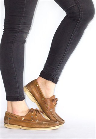 VINTAGE LEATHER DUBARRY IRELAND LOAFERS