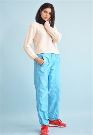 90'S RETRO ATHLEISURE SPORTS TRACKSUIT SKIING BOTTOMS