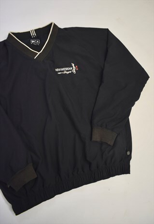 VINTAGE 90S ADIDAS V-NECK SWEATSHIRT
