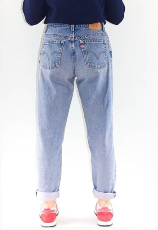 VINTAGE PERFECT STONEWASH HIGH WAIST GIRLFRIEND LEVI'S