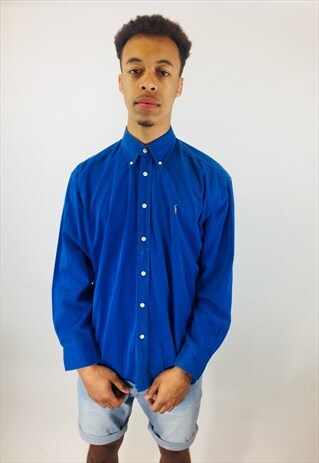 RALPH LAUREN EMBROIDERED SHIRT