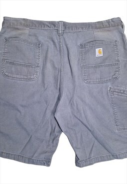 Men's Carhartt Cargo Shorts In Grey Size W40