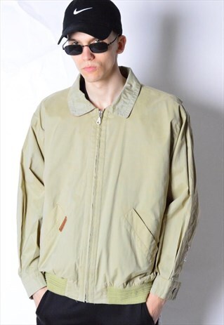 VINTAGE 80S LIGHT KHAKI JACKET