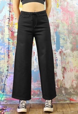 Hope Drawstring Trousers in Black