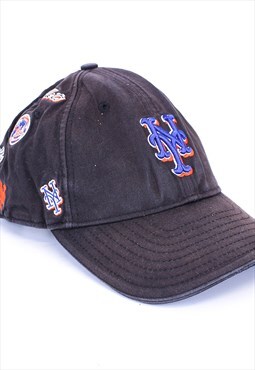Vintage New York Mets Cap Brown MLB With Spell Out Logos