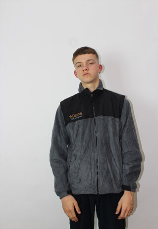 VINTAGE COLUMBIA FLEECE REMOVABLE SLEEVES