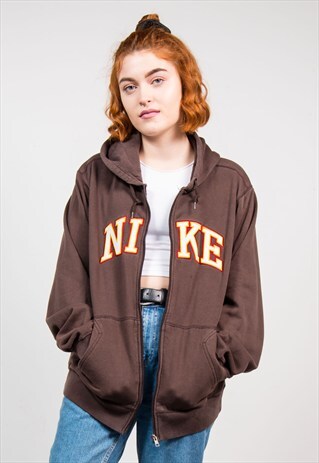 90'S VINTAGE NIKE HOODED SWEATSHIRT TRACKSUIT JACKET