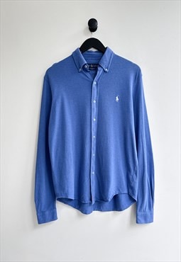 Polo Ralph Lauren Blue Cotton Shirt