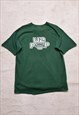 Vintage 1997 Screen Stars U2 Popmart Green Print T Shirt