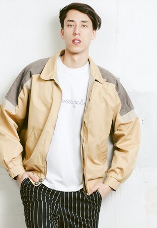 VINTAGE 80S SPRING BOMBER JACKET