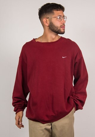 NIKE MAROON RED SWEATSHIRT