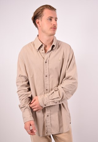 VINTAGE KAPPA SHIRT SLIM FIT GREY