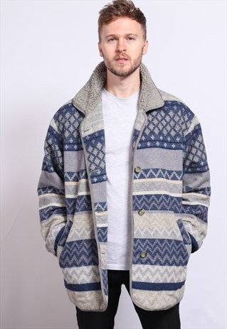 VINTAGE AZTEC INCA JACKET