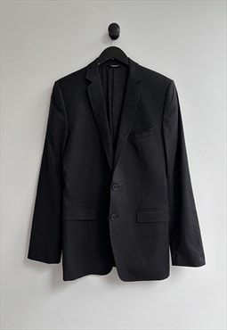 Dolce Gabbana D&G Black Blazer Jacket