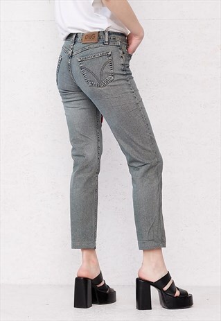 VINTAGE GREY DOLCE&GABBANA DENIM JEANS