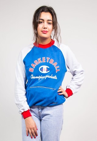 90'S VINTAGE CHAMPION BASKETBALL SWEATSHIRT JUMPER