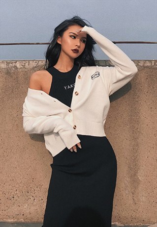 KNITTED COMFY CARDIGAN