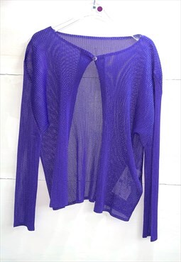 Issey miyake pleated please special purple vintage outwear