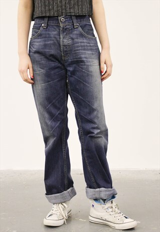 VINTAGE LEVI'S 512 BLUE MOM JEANS