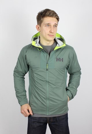 VINTAGE HELLY HANSEN HYBRID SHELL JACKET WATERPROOF