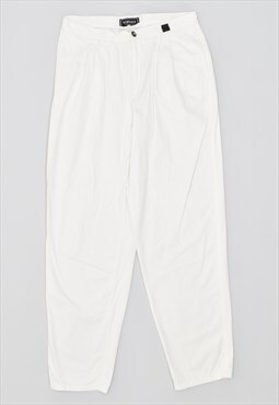 Vintage 90's Versace Chino Trousers White