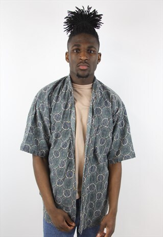 VINTAGE DETAILED PATTERNED SHIRT