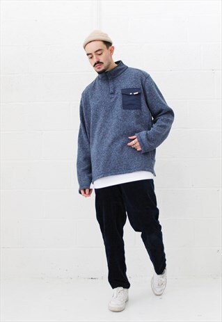VINTAGE WOOLRICH SNAP FLEECE