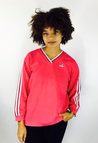 ADIDAS 90S PINK SWEATSHIRT