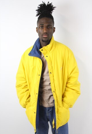 VINTAGE KAPPA YELLOW PADDED JACKET