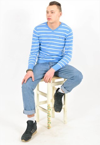 VINTAGE 90'S STRIPED JUMPER
