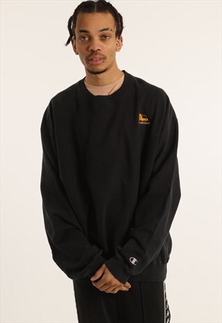 VINTAGE CHAMPION EMBROIDERED SWEATSHIRT