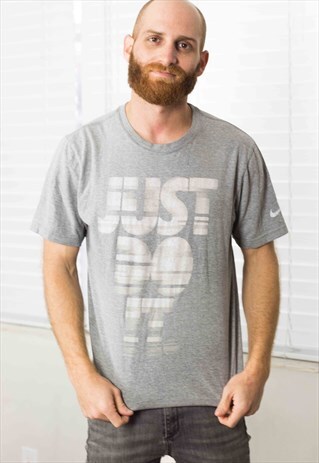 VINTAGE NIKE T-SHIRT LOGO 90S M 6.3