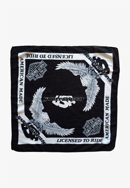 Vintage Harley Davidson USA Licensed To Ride Bandana