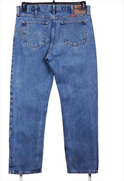 Vintage 90's Wrangler Jeans / Pants Denim Baggy Bootcut Blue