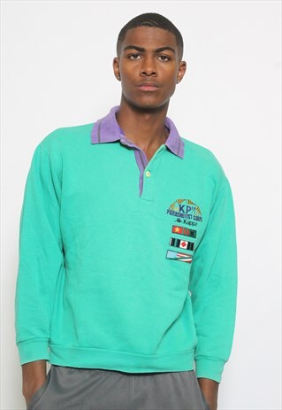 VINTAGE KAPPA RUGBY SWEATSHIRT