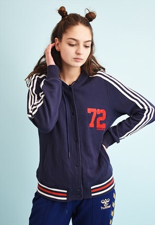Y2K ADIDAS TRACKSUIT SPORTS VARSITY JACKET TOP