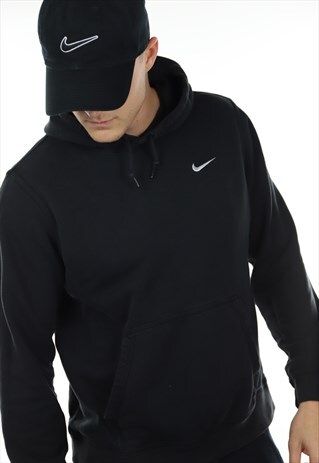 VINTAGE NIKE SMALL LOGO HOODIE SWEATSHIRT